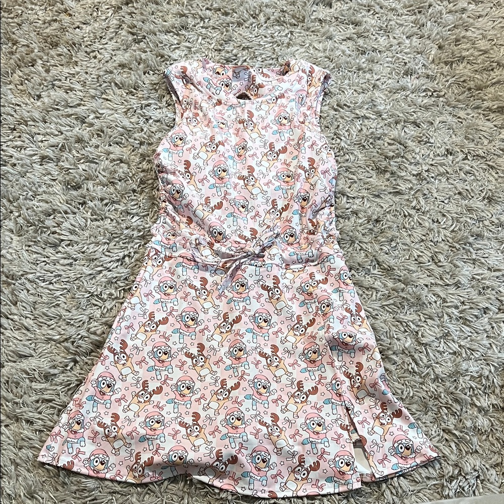 Bluey Christmas Athletic Dress